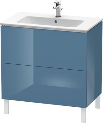 Duravit Duravit L-cube Vanity Unit Vertical, Anchura 820mm, Profundidad 481mm, 2 Extra&iacute;bles, Adecuado Para M&iacute; Por Starck Art&iacute;culo 233683, Color: Laca De Alto 