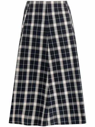 Woolrich Rok met tartan ruit - Blauw