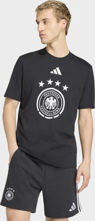 adidas T-Shirt ADIDAS PERFORMANCE DEUTSCHLAND DNA GRAFIK, Herren, Gr. XXL, schwarz, Obermaterial: 100% Baumwolle, Rundhals, Shirts T-Shirt