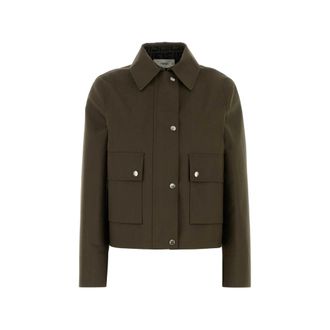 Fendi Army Green Drill Jacket