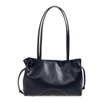 Tory Burch Dames, Tassen, Blauw, Maat: ONE Size Katoen