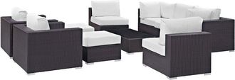 ModWay Convene 10-Piece Outdoor Patio Sectional Set