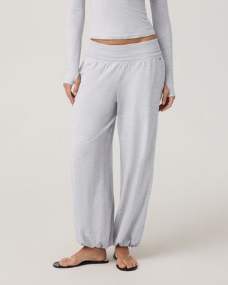 Vuori Clothing Halo Balloon Pant- Shorts | Pale Grey Heather | XS, Size Extra Small