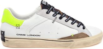 Crime London Schoenen, Heren, Veelkleurig, 41 EU, Leer, Distressed 2.0