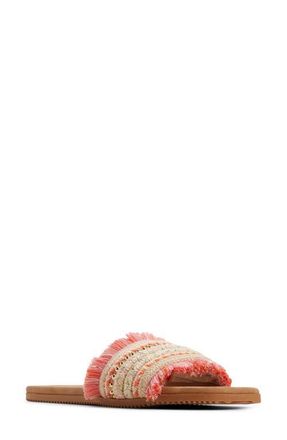 Roxy Positano Slide Sandal in Pink at Nordstrom, Size 9
