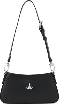 Vivienne Westwood Tasha Schoudertas Telefoon - Dames - Schoudertassen - Zwart - ONE Size - Polyester - Tassen
