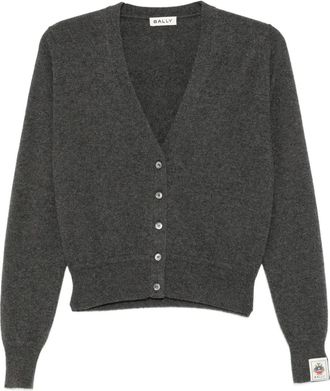 Bally cashmere cardigan - women - Cashmere - 32 - Grey