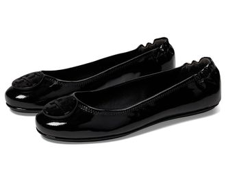 Tory Burch Minnie Travel Ballet Womens Shoes Perfect Black : 5 M, Leather