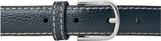 Toteme Slim Leather Belt - Dames - Riemen - Zwart - 80 CM - Leer - Accessoires