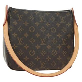 Louis Vuitton Pre-owned Vintage Monogram Canvas Shoulder Bag - unisex - Louis Vuitton Vintage - Vintage Shoulder Bags - Brown - ONE SIZE - Pre-owned
