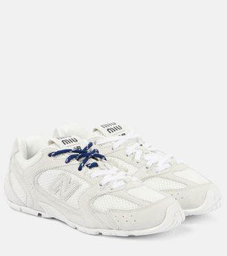 Miu Miu x New Balance 530 SL suede sneakers
