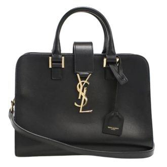 Saint Laurent Pre-owned Handbags, female, Black, Size: ONE SIZE Pre-owned Vintage Handbag
