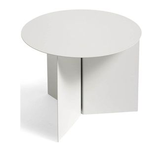 HAY Slit Table-round Ø45 x H35.5, white Powder Coated Steel Aa686a364aa56