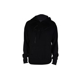 Giuseppe Zanotti Signature Rhinestone Hoodie - Heren - Hoodies - Zwart - M - Hoodies & sweatvesten