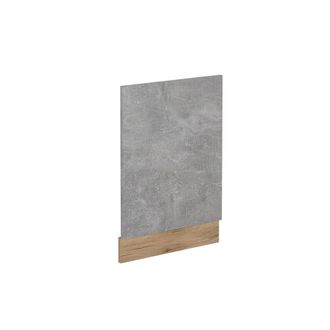 Vicco Frontal Para Lavavajillas R-line, Hormig&oacute;n, 45 Cm Sin Encimera, Vicco