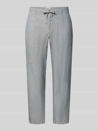 Brax Brax Slim Fit Leinenhose aus reinem Leinen Modell Fabio in Hellgrau, Gr&ouml;&szlig;e 31/32