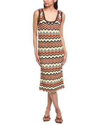 Mother Mother The Square Neck Midi Dress