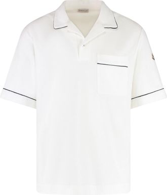 Moncler Towelling Polo Shirt