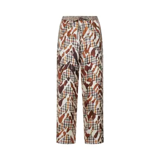 Pierre-Louis Mascia Wide Trousers, female, Multicolor, Size: XS Aloe Trousers