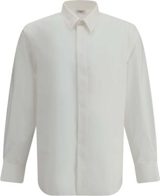 Saint Laurent White Regular Solid Shirt