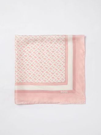 HUGO BOSS Zijde Sjaal Geometrisch Patroon