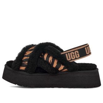 UGG (WMNS) UGG Disco Cross Slide Tiger Print 1127072-LBTT