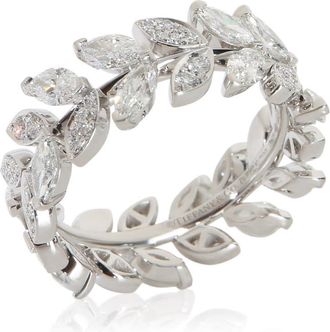 Tiffany & Co. Pre-Owned Tiffany & Co. Platinum Diamond Victoria Vine Ring