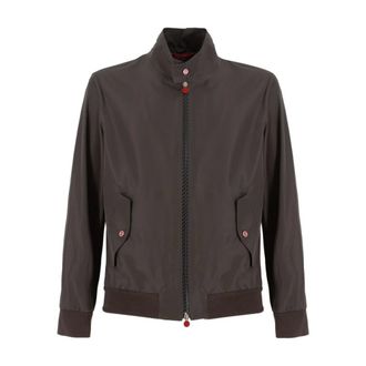 Kiton Light Jackets, male, Brown, XL, Light Jacket