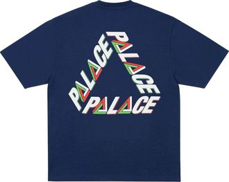 Palace Colour P3 T-Shirt Navy P31TS052