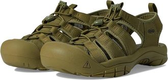 Keen Newport H2 Mens Sandals Monochrome/Olive Drab : 11.5 D - Medium, Textile