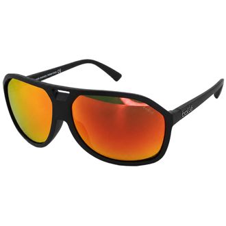 Bolle Unisex Boll&eacute; Baron Polarized Matte Black Sunglasses - One Size