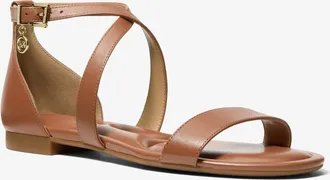 Michael Kors Alexa Flex Leather Sandal