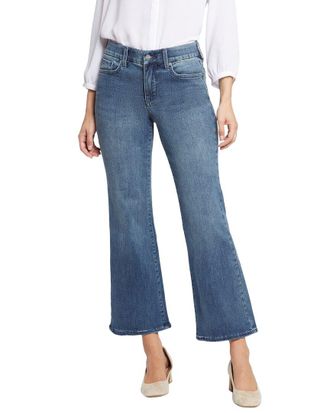 NYDJ Petites Waist Match Relaxed Playlist Flare Jean
