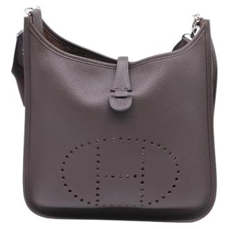 Herm&egrave;s Pre-owned Evelyn III 29 Schoudertas - Dames - Pre-owned - Bruin - Maat: ONE Size Leer
