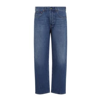 Valentino Garavani Blue 5-Pocket Denim Pants