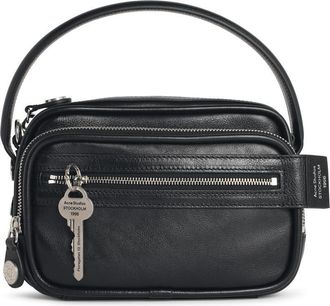 Acne Studios Schwarze Lear-Umh&auml;ngetasche Camero Kit von Acne Studios