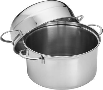 Demeyere Resto 3.2-qt Stainless Steel Mussel Pot