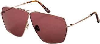 Tom Ford Womens 67mm Rose Gold Sunglasses FT1185-28E-67