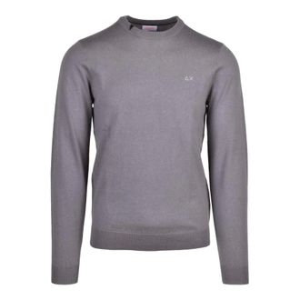 Sun 68 Jersey de cuello redondo - Knitwear - Hombre - Gris - S