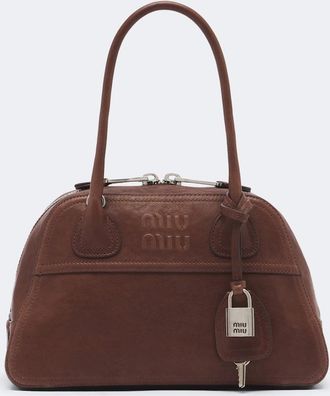 Miu Miu Vivant leather shoulder bag