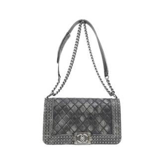 Chanel Pre-owned Vintage Shoulder Bag - Dames - Pre-owned - Zwart - Maat: ONE Size Leer
