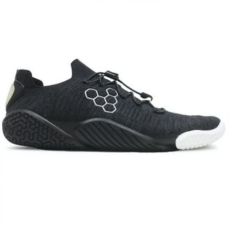 Vivobarefoot M Flex Textile Synthetic Womens Fashion Trainers - Obsidian - Size:UK 5