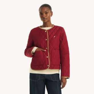Nautica Womens Quilted Jacket
