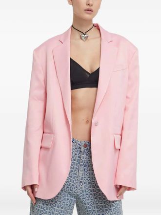 Moschino Blazer con tasche - Rosa