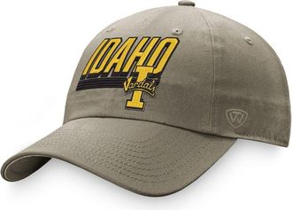 Top of the World Mens Top of the World Khaki Idaho Vandals Slice Adjustable Hat at Nordstrom
