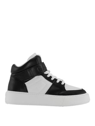 Ganni Sporty mix high-top sneakers