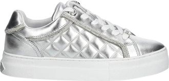 Guess Schoenen, Dames, Grijs, 36 EU, Leer, Gratea Sneaker
