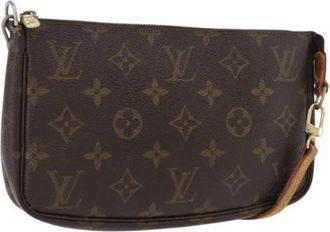 Louis Vuitton Pre-owned Vintage Shoulder Bag - unisex - Vintage Tassen - Bruin - ONE Size - Leer - Vintage