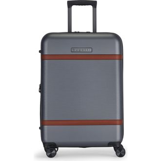 Bugatti Wellington Hardside Medium Luggage with TSA Lock in Pewter at Nordstrom