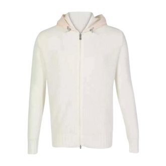 Gran Sasso Heren, Truien, Wit, Maat: XL Katoen